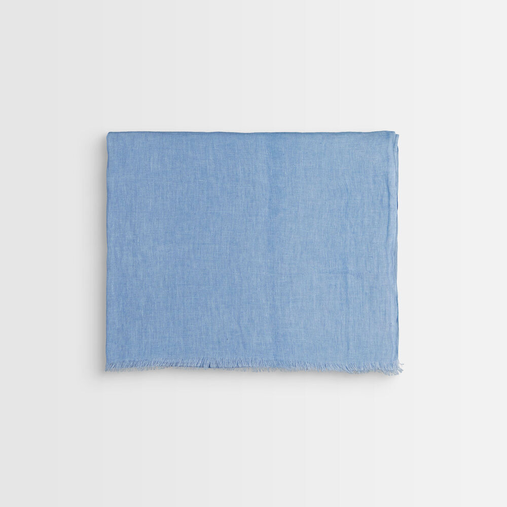 Billy azure linen scarf azur.