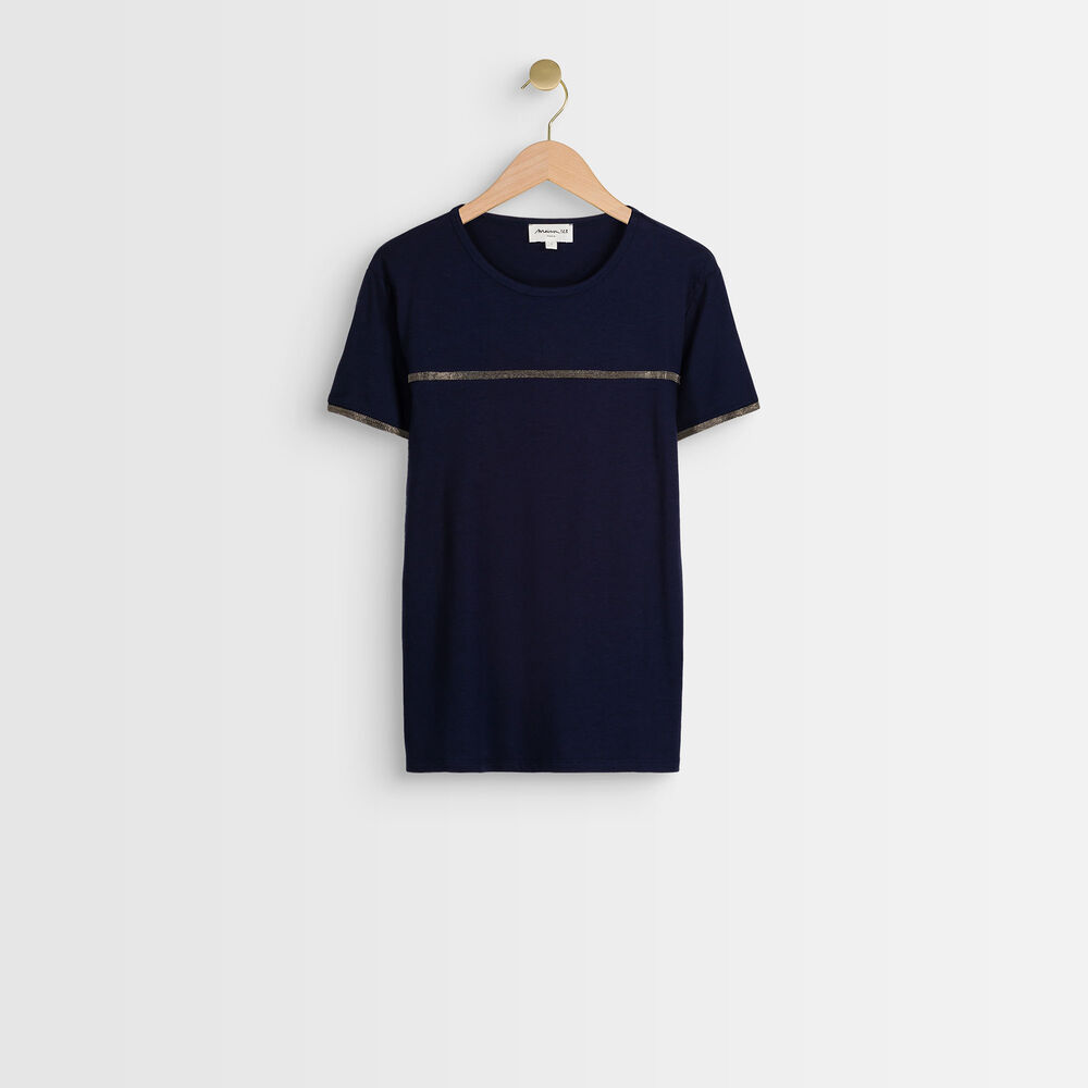 Regal navy t-shirt violet.