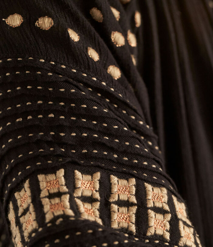 HORTENSIA embroidered little black dress PhotoZ | 1-2-3