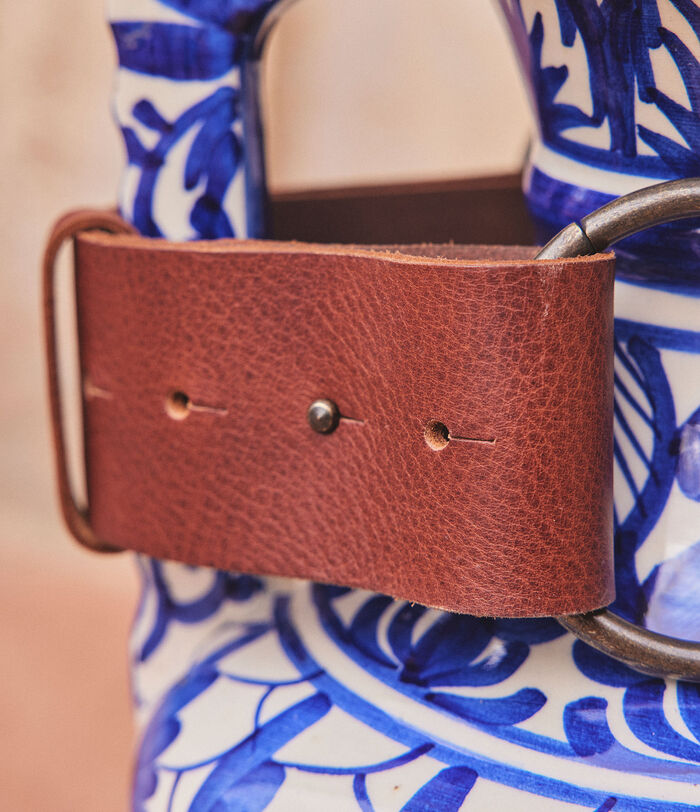 Balila brown leather belt PhotoZ | 1-2-3