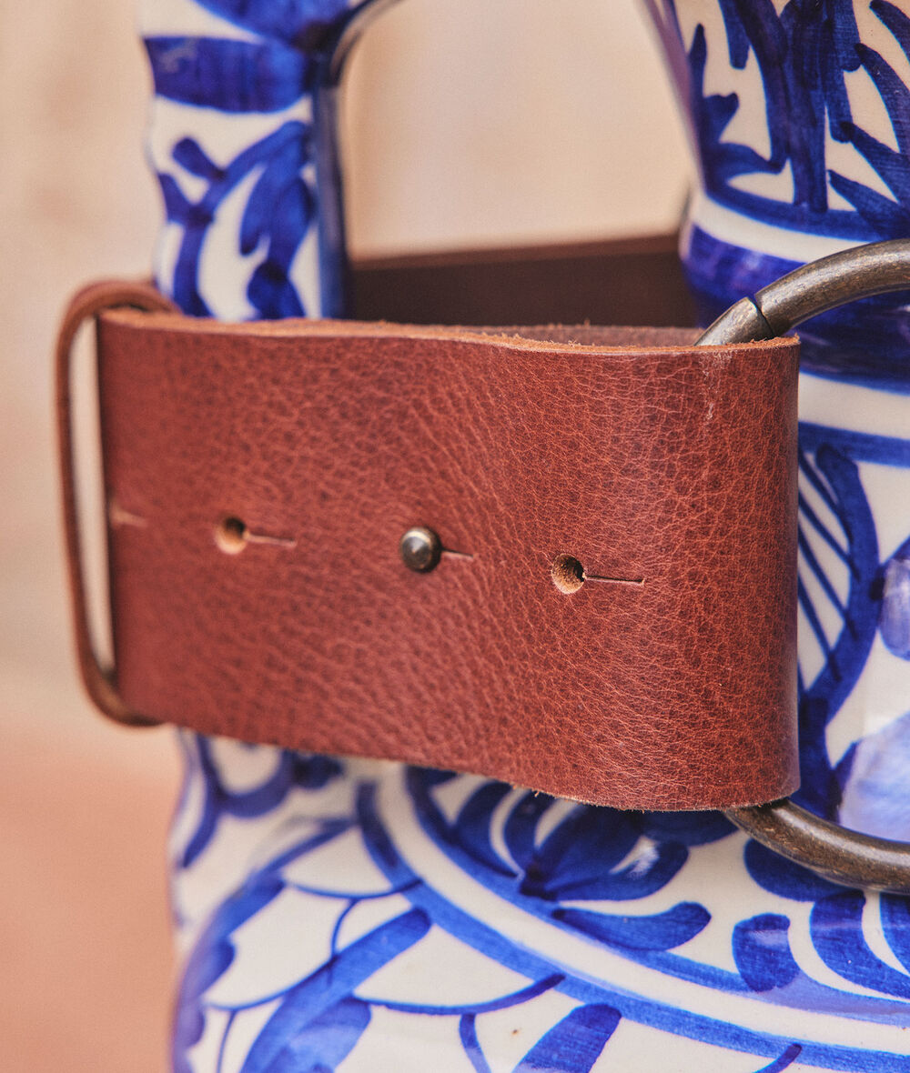 Balila brown leather belt PhotoZ | 1-2-3