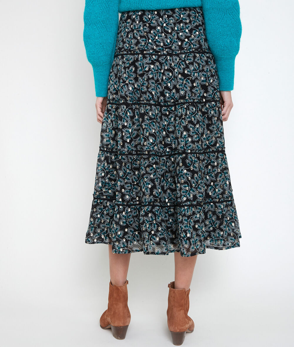 Edita printed maxi dress cypres.