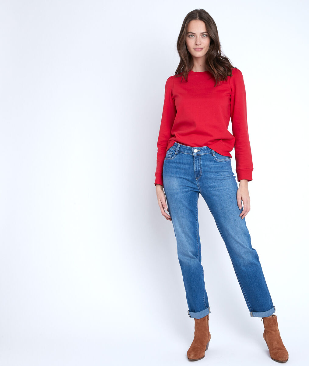 Ivao red sweatshirt | 1-2-3 Ivao red sweatshirt PhotoZ | 1-2-3