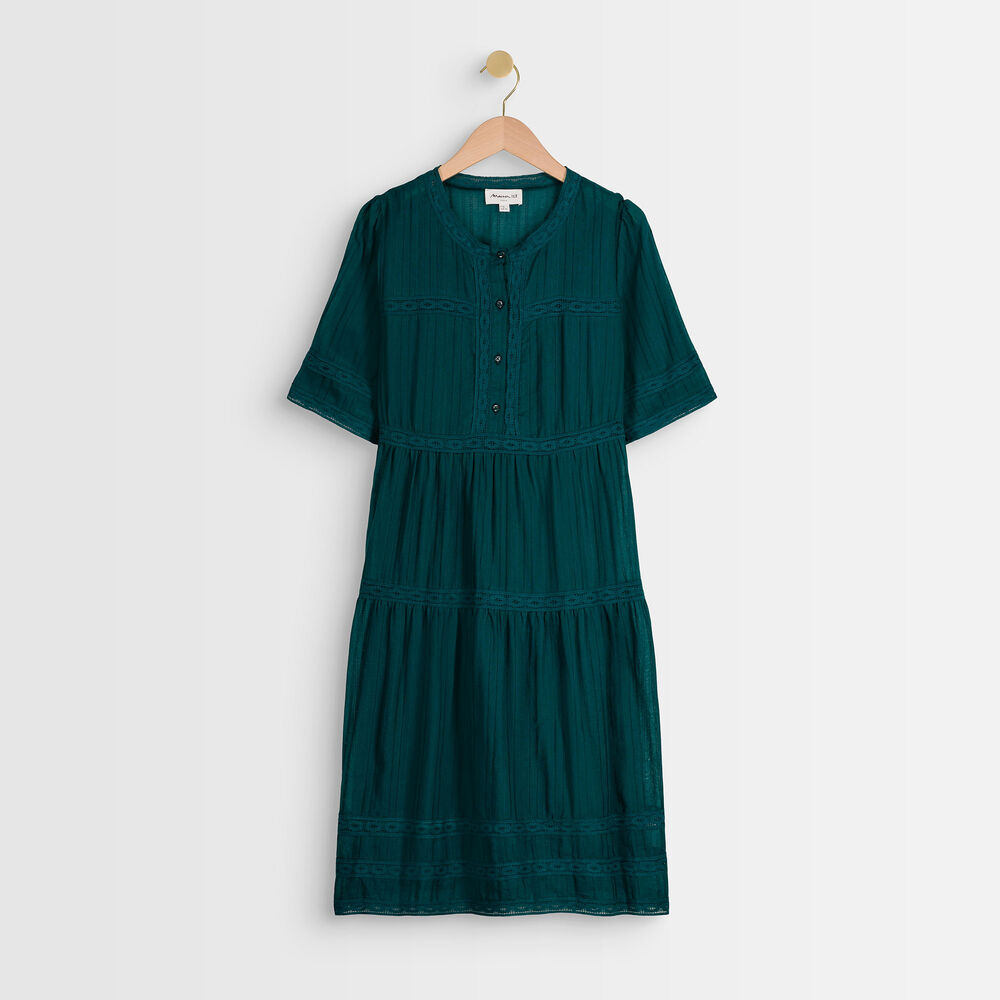 Corelia green lace dress cypres.