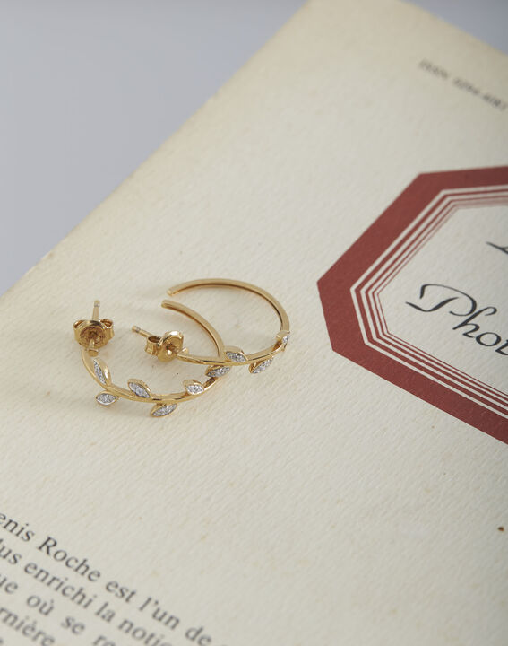 Tessa intricate gold earrings | 1-2-3 Tessa intricate gold earrings PhotoZ | 1-2-3