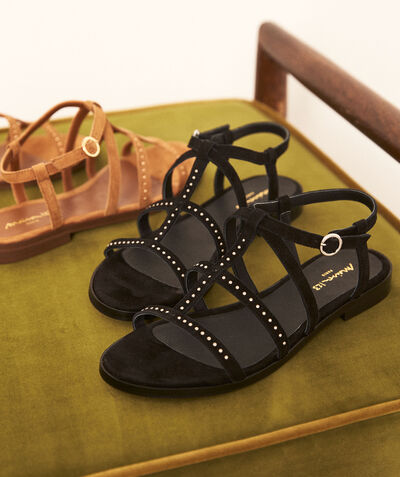 Celia lightweight sandals with black straps PhotoZ | 1-2-3