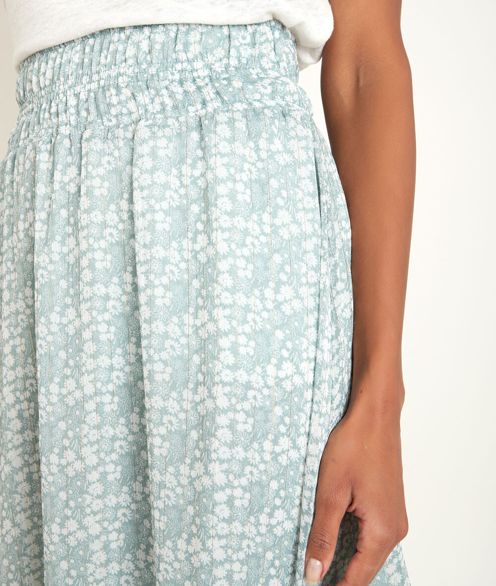 Giulia printed skirt ardoise.