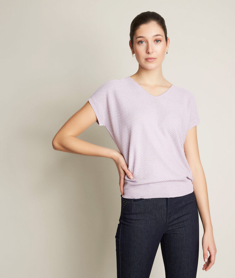 Deria lilac blue pullover storm.