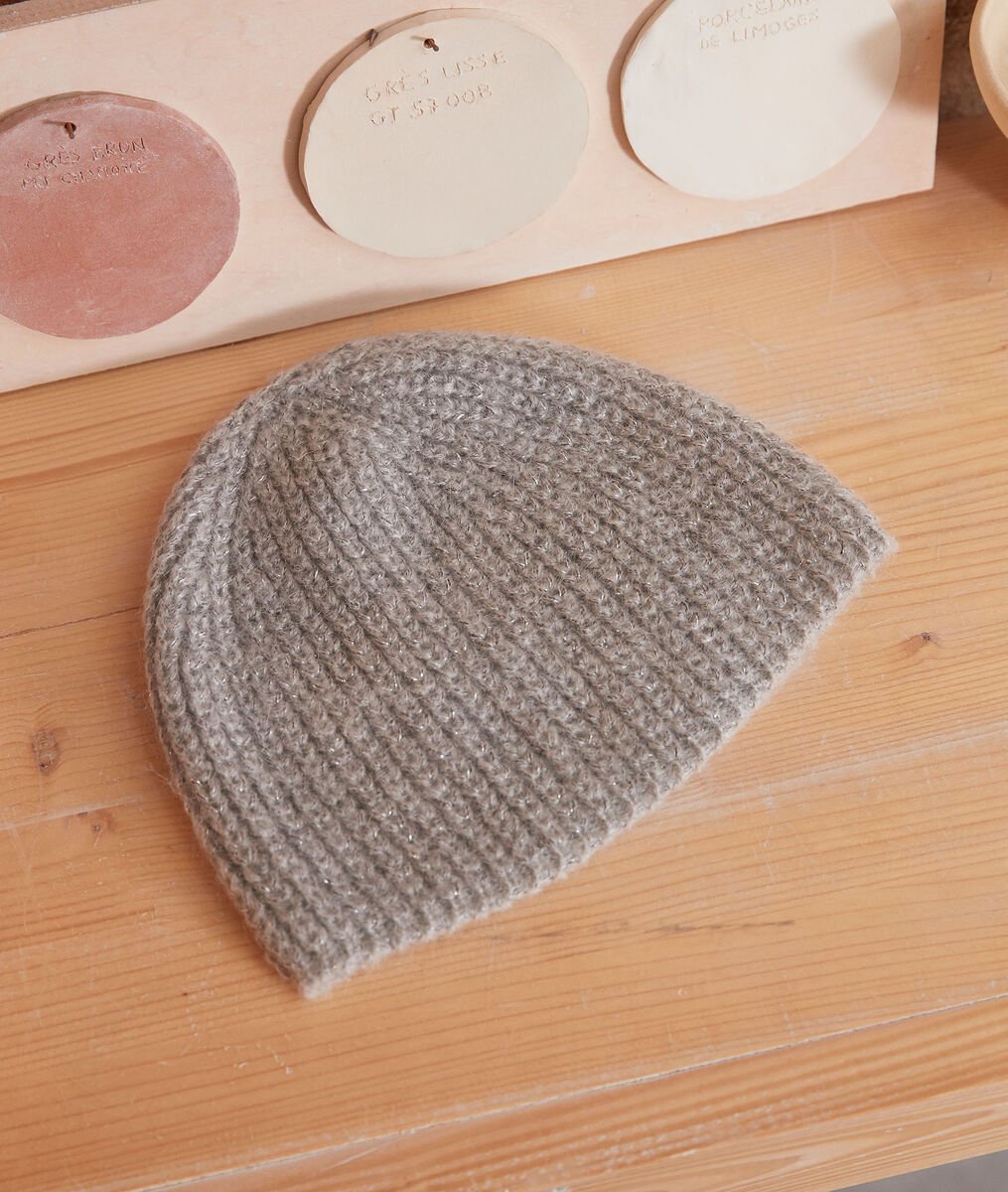 Zalina cable-knit beanie | 1-2-3 Zalina cable-knit beanie PhotoZ | 1-2-3
