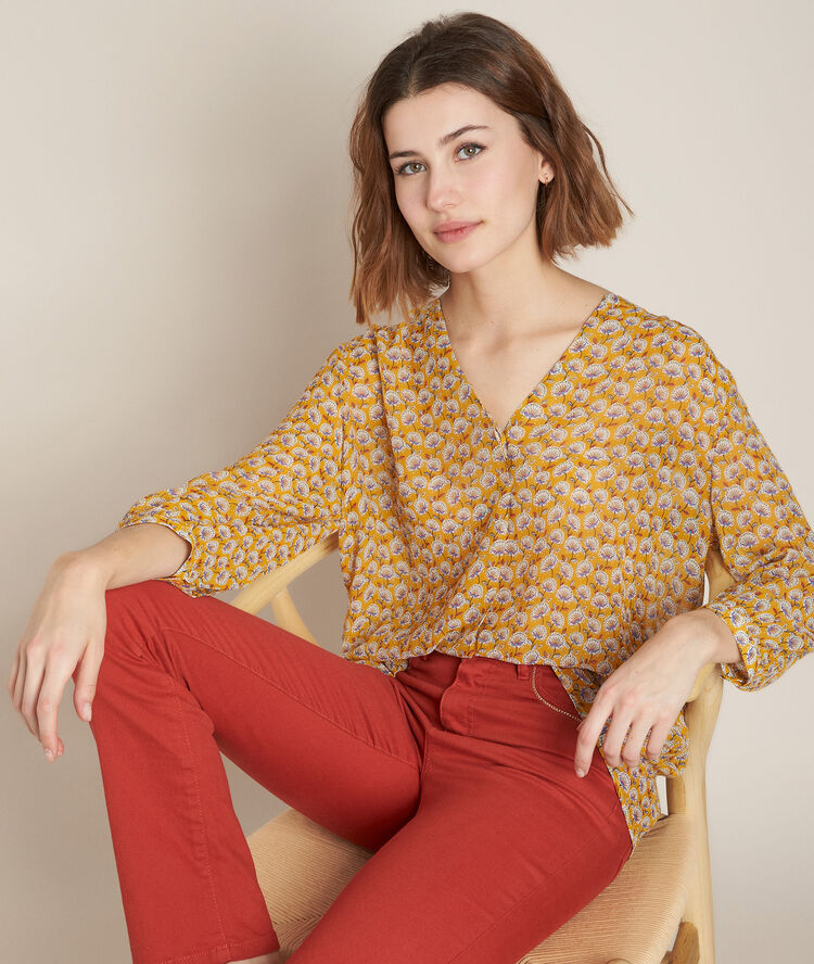 Original 123: sonia straight-fit brick-coloured jeans  tile.