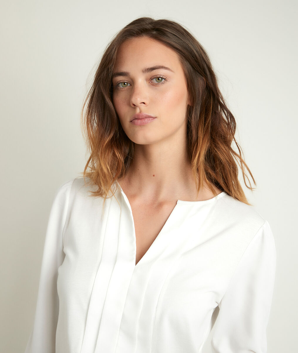 Doline ecru blouse | 1-2-3 Doline ecru blouse PhotoZ | 1-2-3
