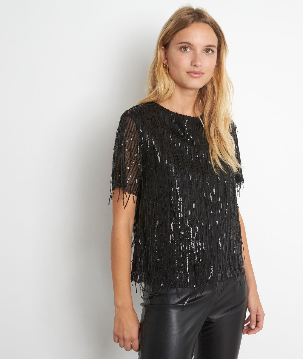 Joelle sequin blouse | 1-2-3 Joelle sequin blouse PhotoZ | 1-2-3
