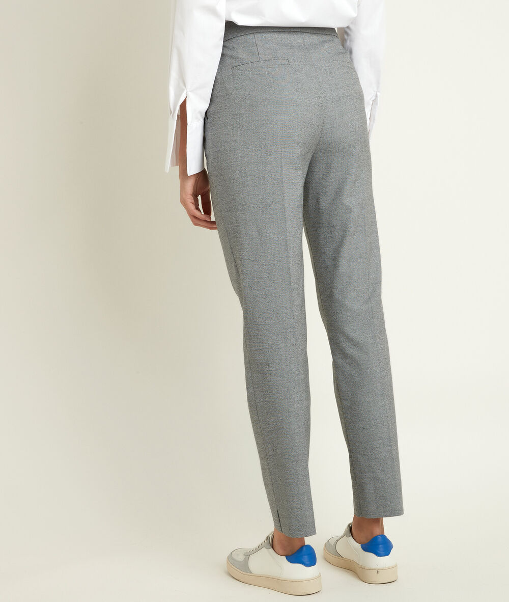 Harry grey cigarette trousers gris pale.