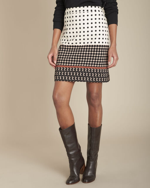 Kurtis straight polka dot skirt (1) - Maison 123