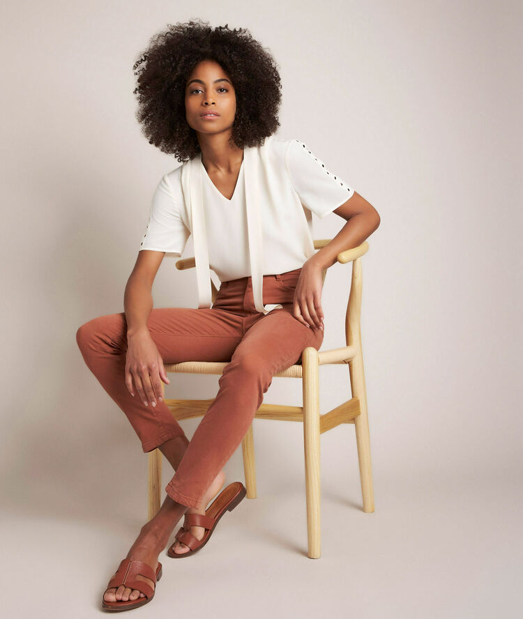 Esabelle silk top string.