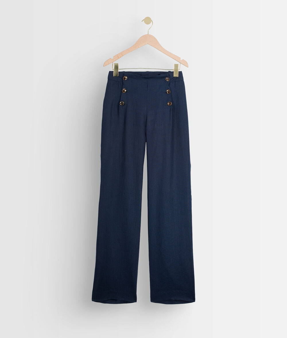 Iber certified linen sailor trousers PhotoZ | 1-2-3