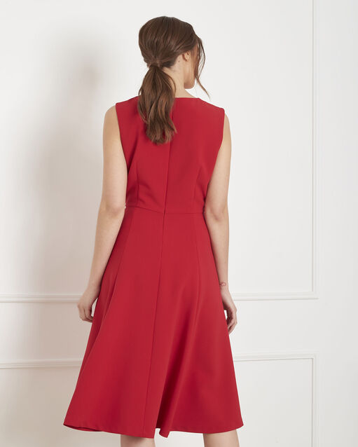 Hacena red dance dress red.