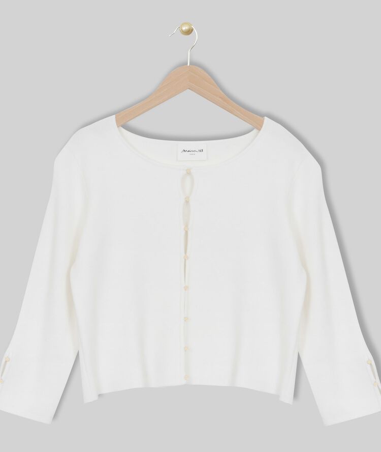 Dauphine ecru milano bolero ecru.