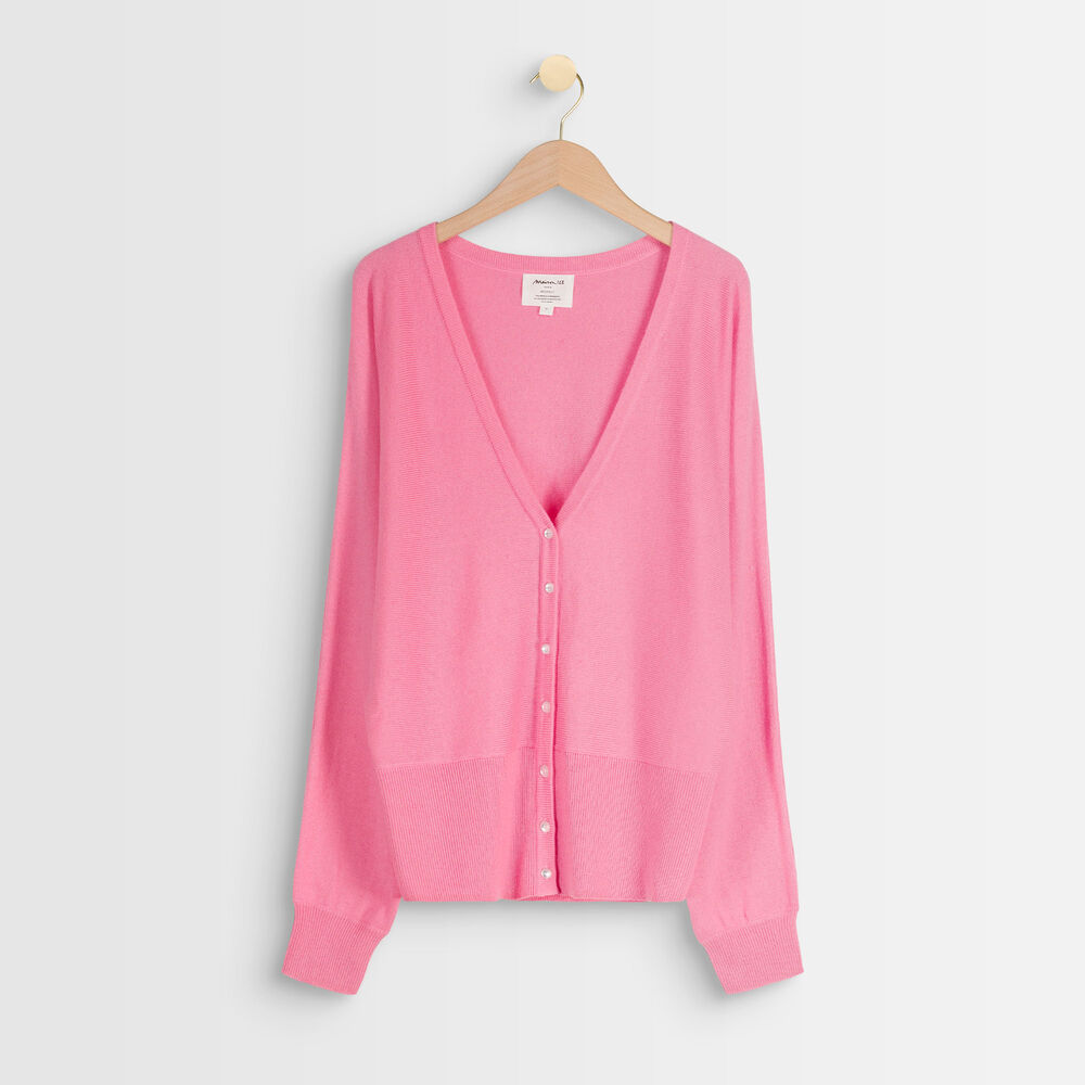 Aldo pink wool-blend cardigan rose.