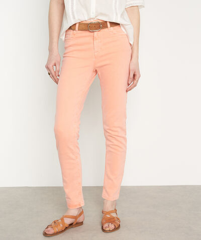 Suzy apricot organic cotton slim-fit jeans PhotoZ | 1-2-3