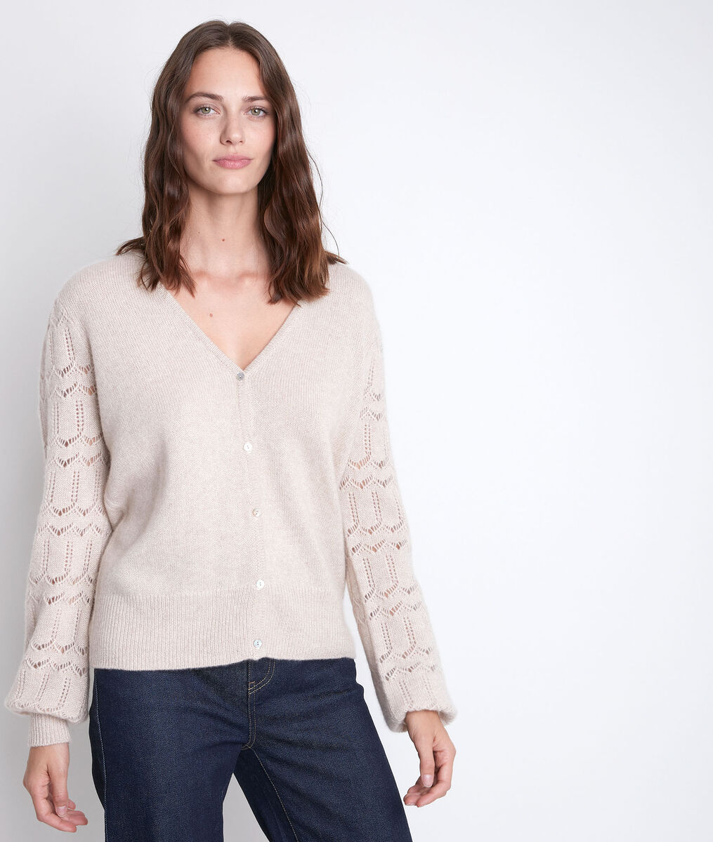 Respect reversible cashmere cardigan | 1-2-3 Respect reversible cashmere cardigan PhotoZ | 1-2-3