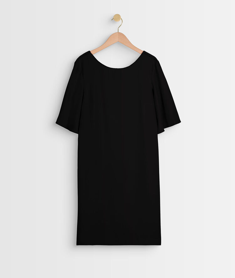 Celia straight black dress black.