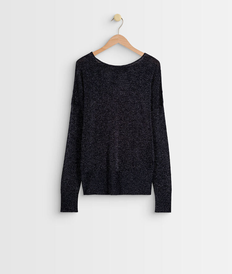 Ringo sparkly navy jumper marine.