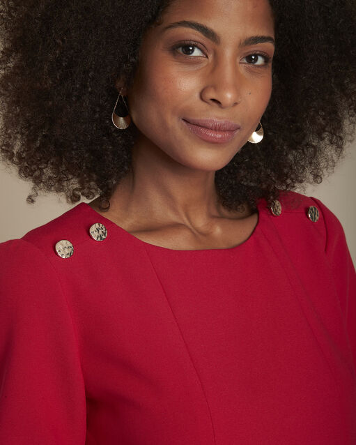 Idylle straight compact dress (2) - Maison 123