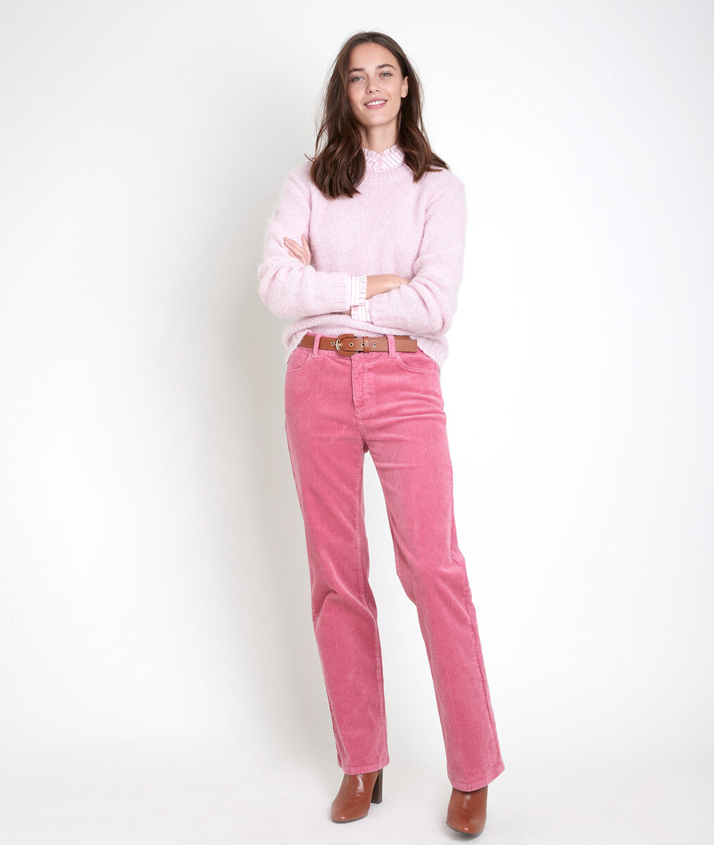 Tonia striped powder pink shirt | 1-2-3 Tonia striped powder pink shirt PhotoZ | 1-2-3