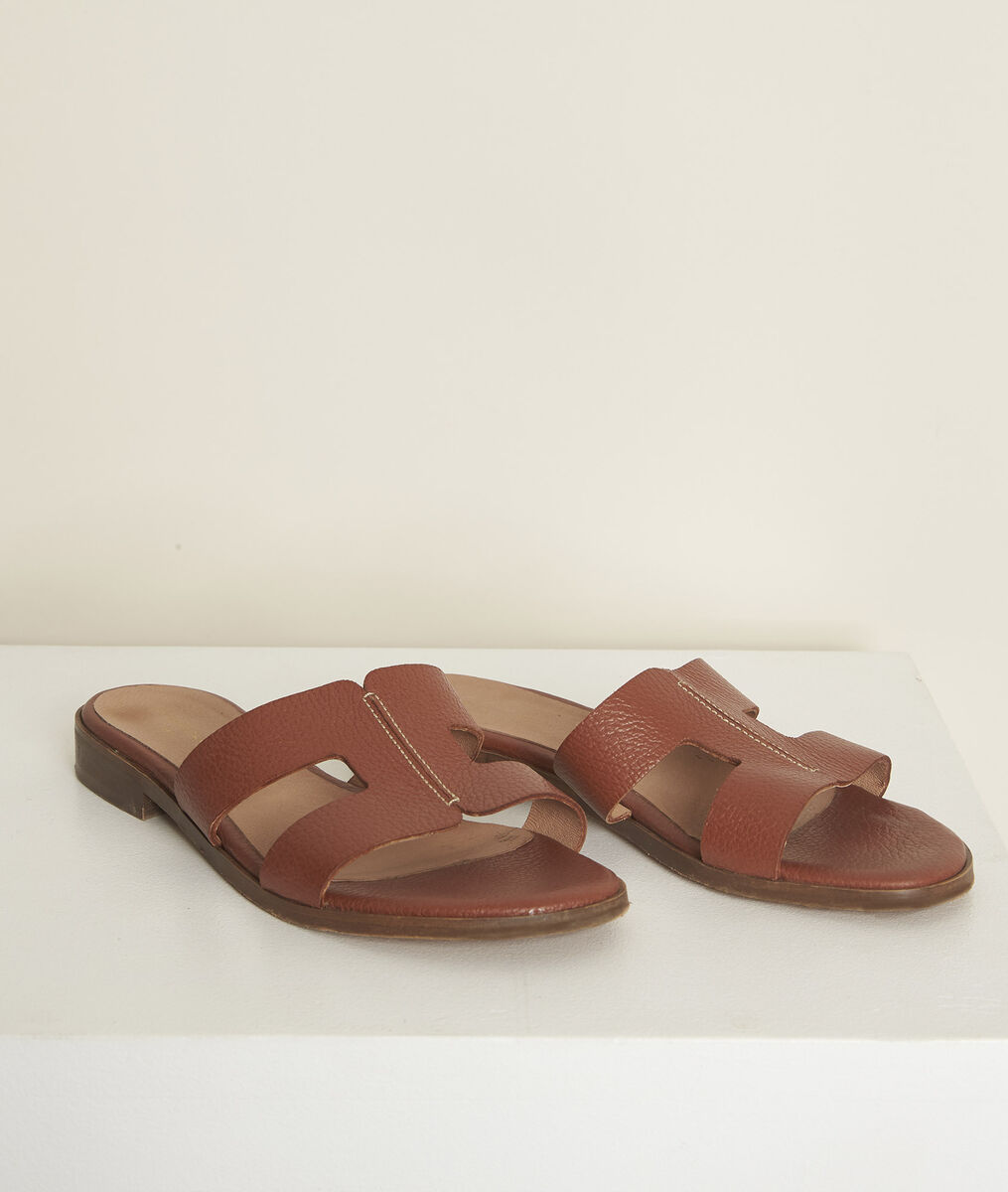 Jessica leather mules | 1-2-3 Jessica leather mules PhotoZ | 1-2-3