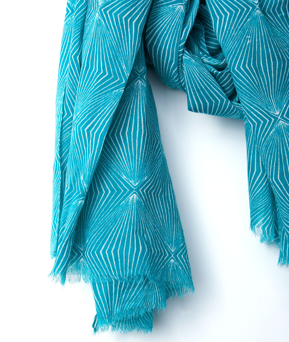 Beth printed scarf | 1-2-3 Beth printed scarf PhotoZ | 1-2-3