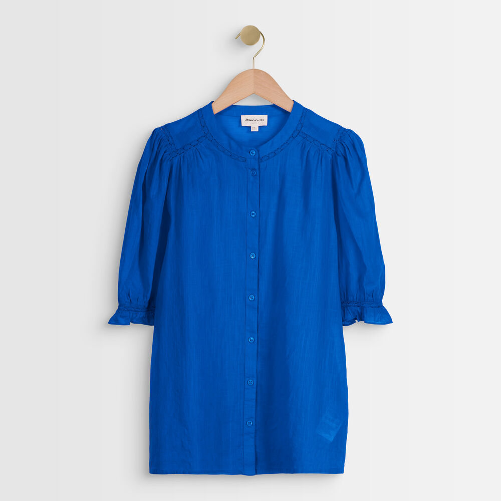 Tal cotton forget-me-not blouse myosotis.