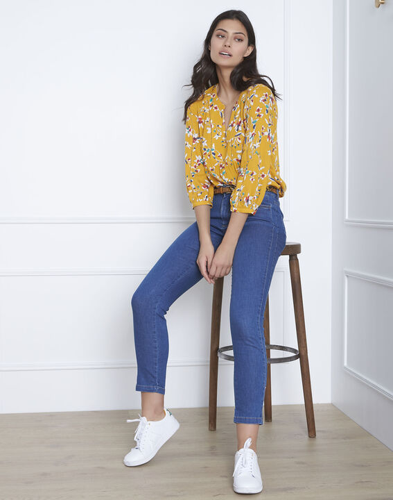 Opera light indigo slim-fit jeans with zips | 1-2-3 Opera light indigo slim-fit jeans with zips PhotoZ | 1-2-3