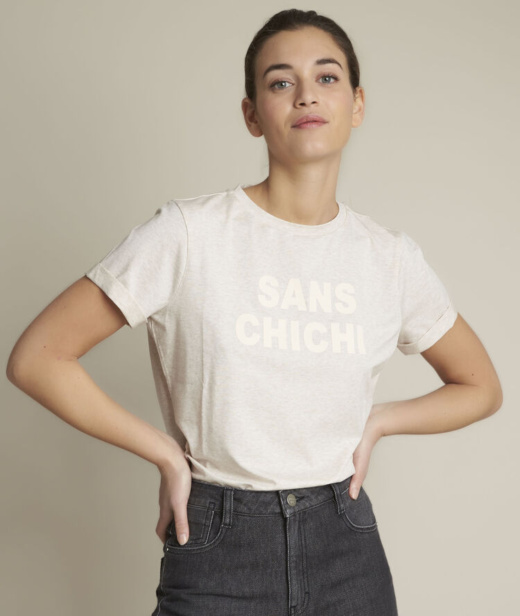 Rebelle slogan t-shirt string.