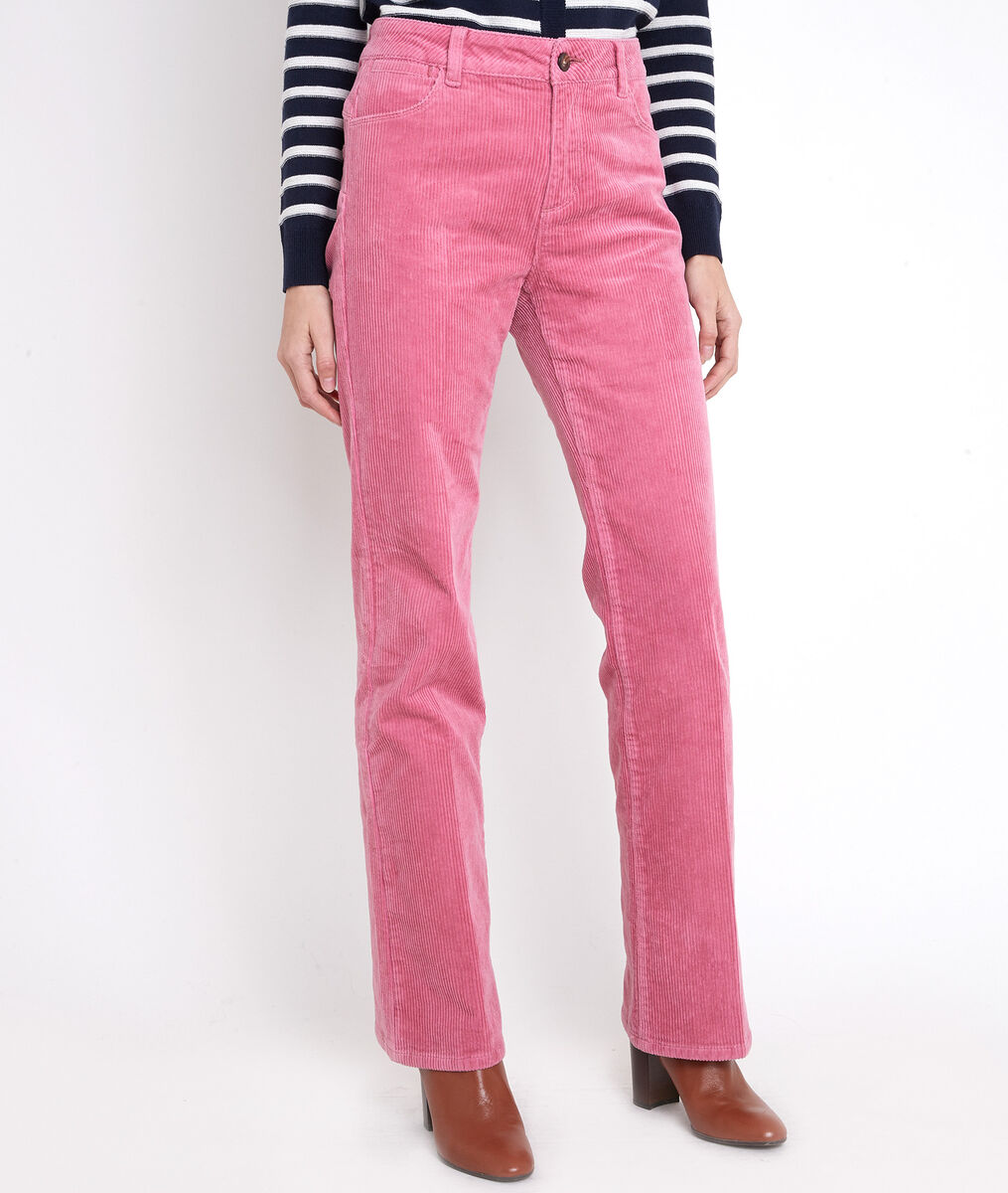 FIDJI pink velvet wide-leg trousers | 1-2-3 FIDJI pink velvet wide-leg trousers PhotoZ | 1-2-3