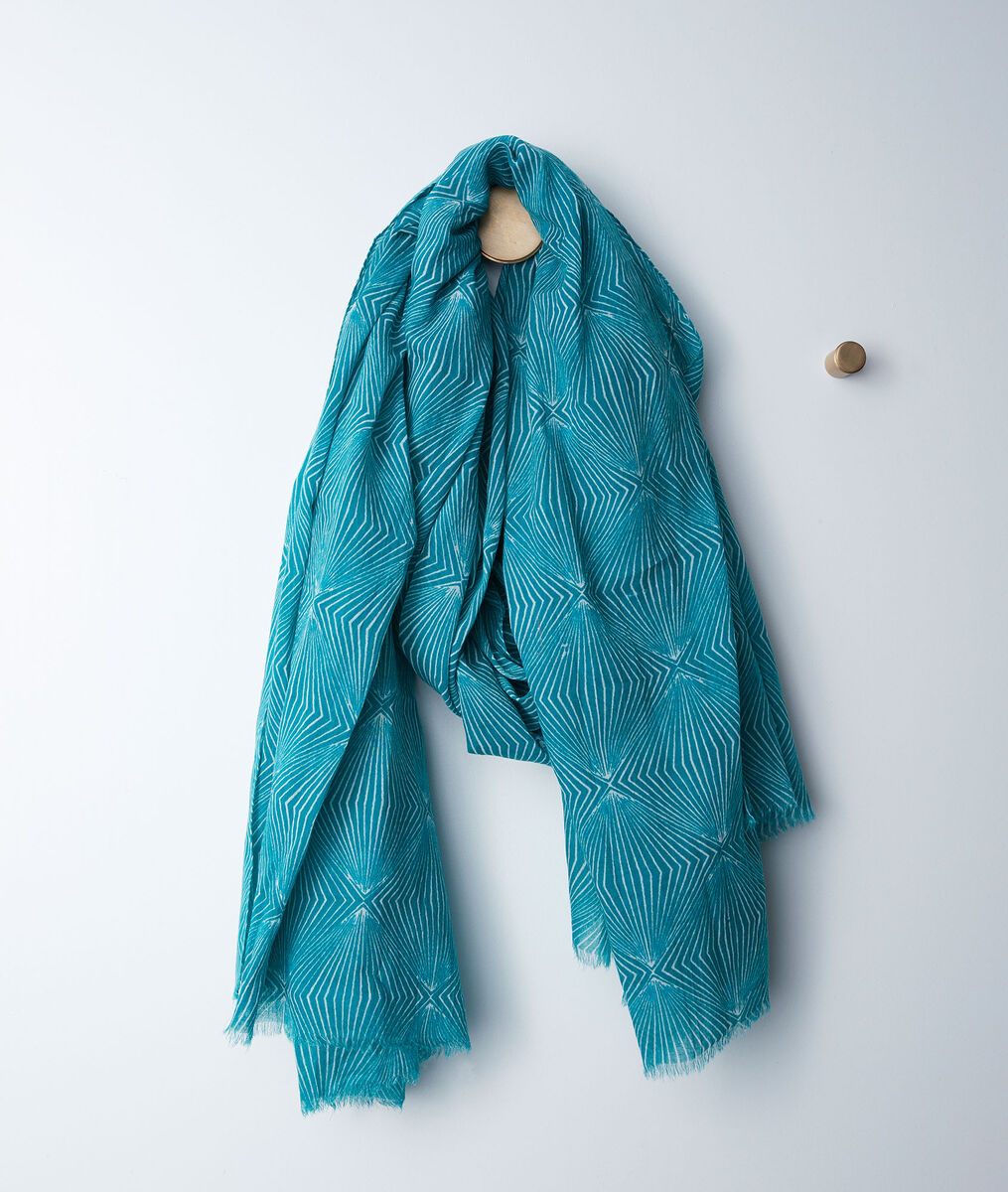 Beth printed scarf | 1-2-3 Beth printed scarf PhotoZ | 1-2-3