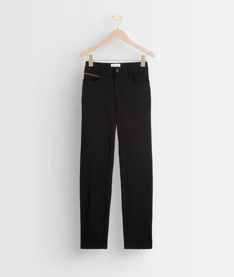 Sultan iconic black 7/8 slim jeans black.