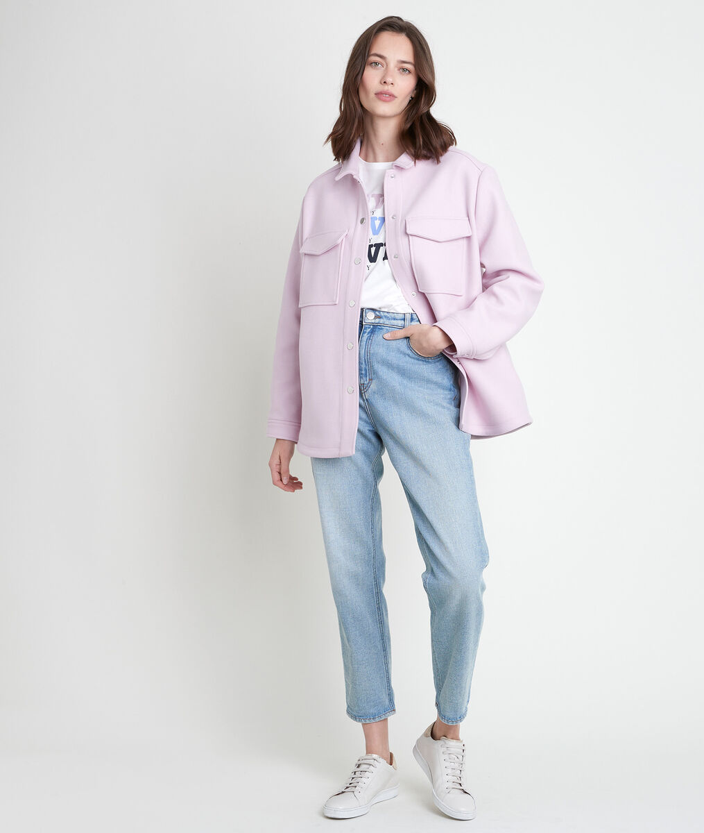 JENNIFER mauve patterned wool coat | 1-2-3 JENNIFER mauve patterned wool coat PhotoZ | 1-2-3