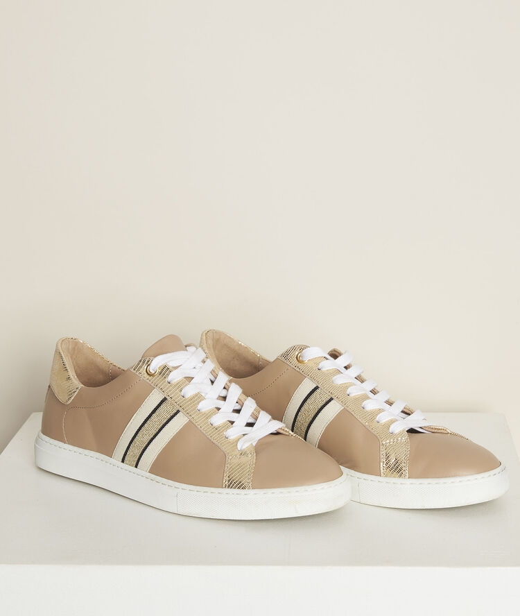 New yonna beige trainers  greige.