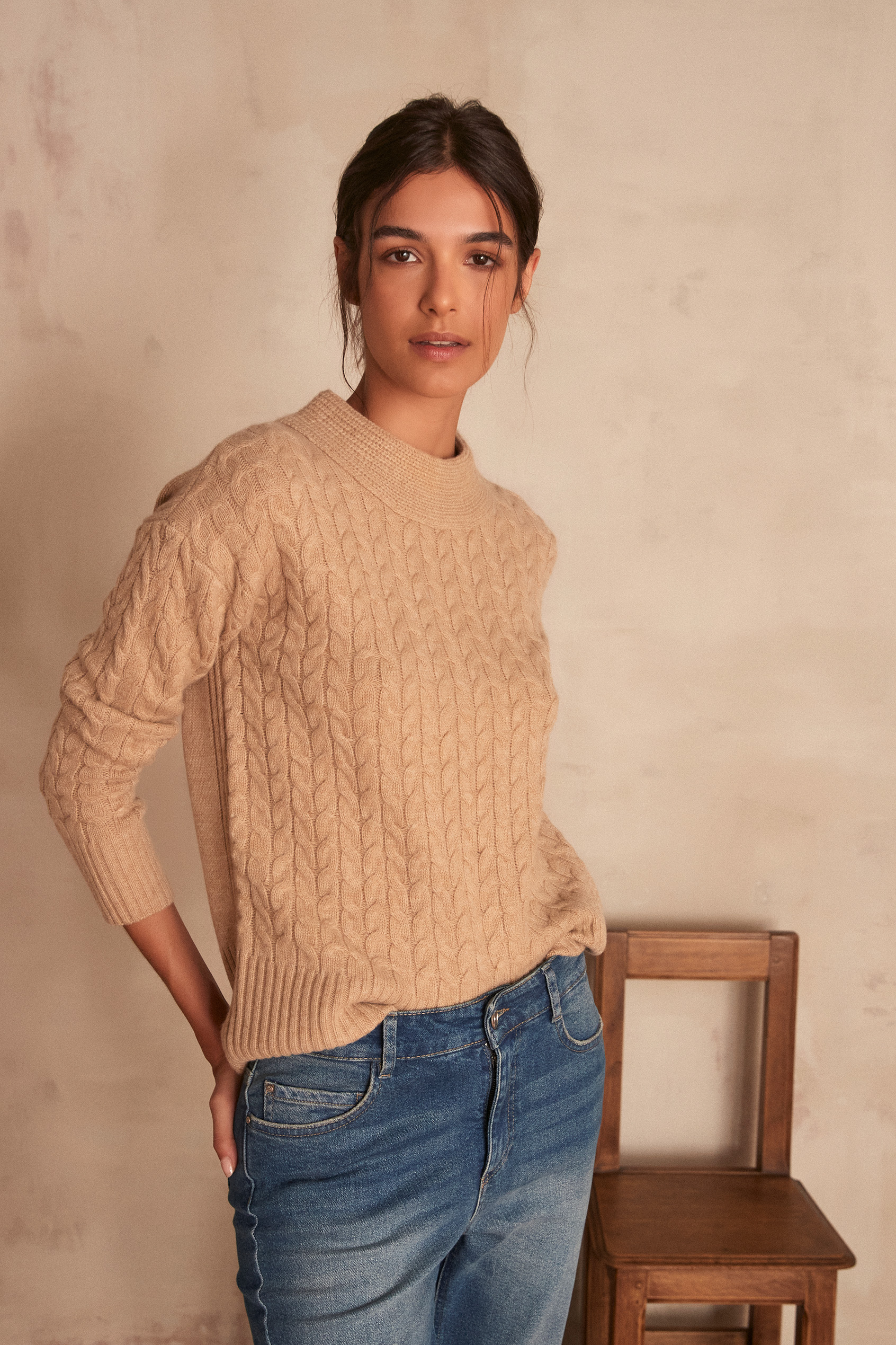 ALISTAIR wool and yak jumper Women Maison 123