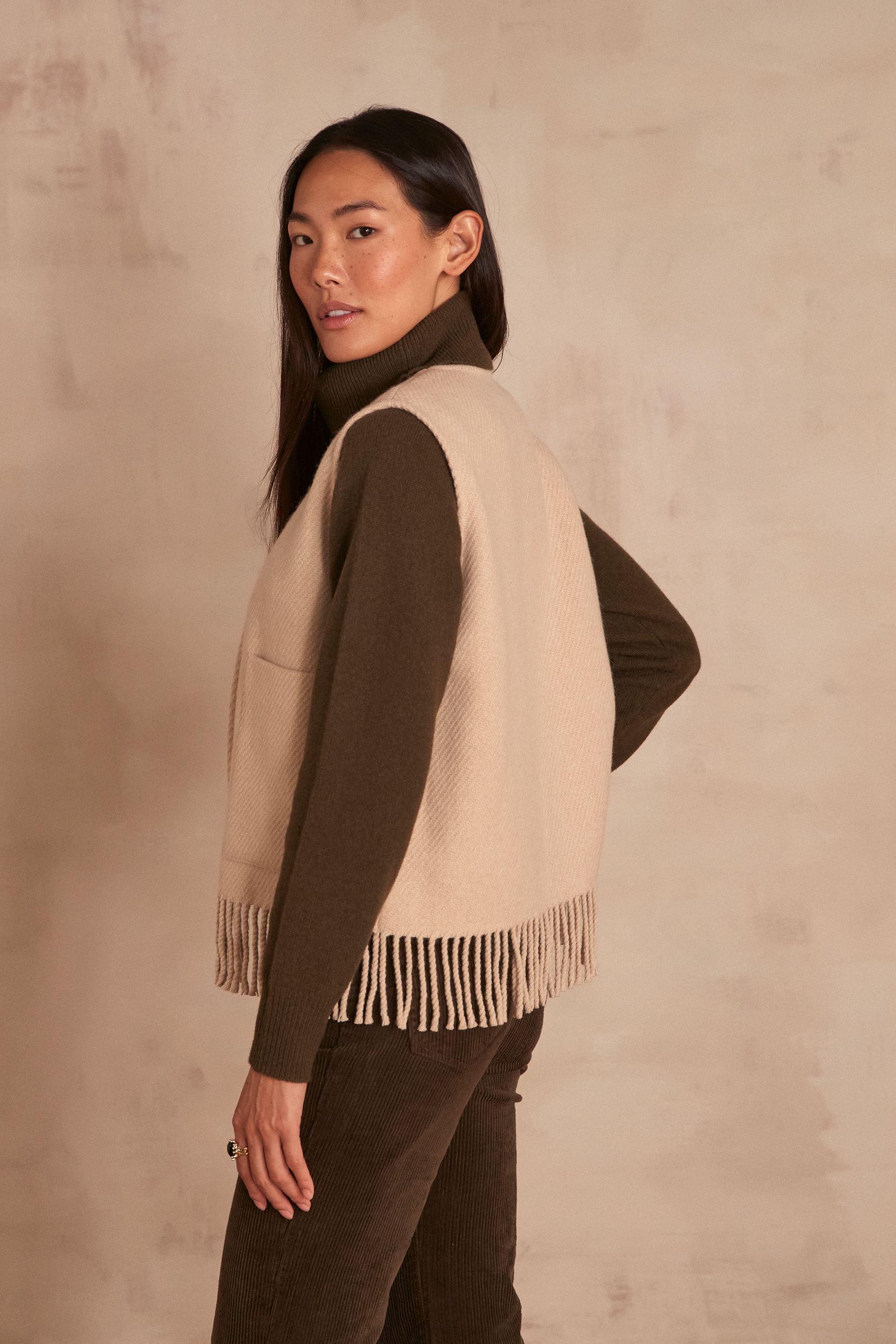 BILLY sleeveless cardigan Women | Maison 123