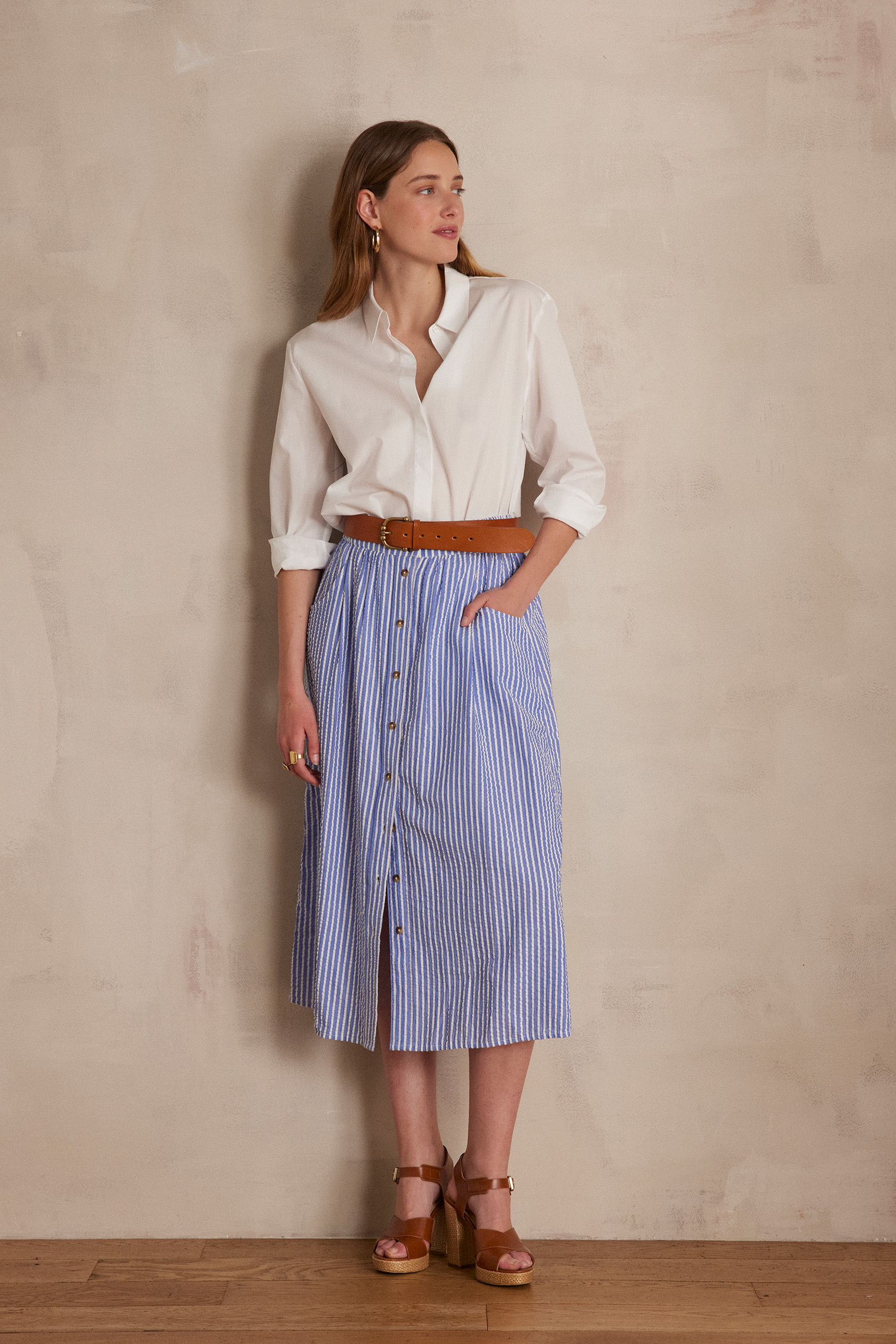 【送料&関税込】Maison KitsunAC Cotton Skirt Koukou Skirt – The Glass House