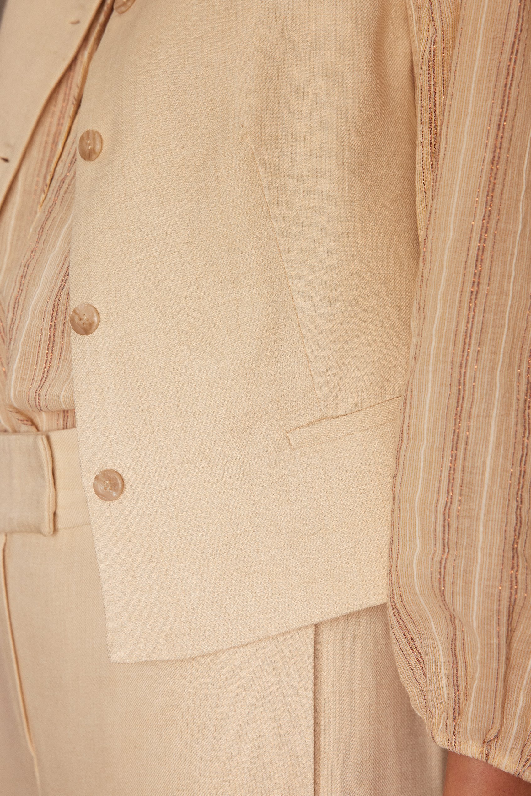 CLIFF SUIT JACKET woman | CREAM | Maison 123