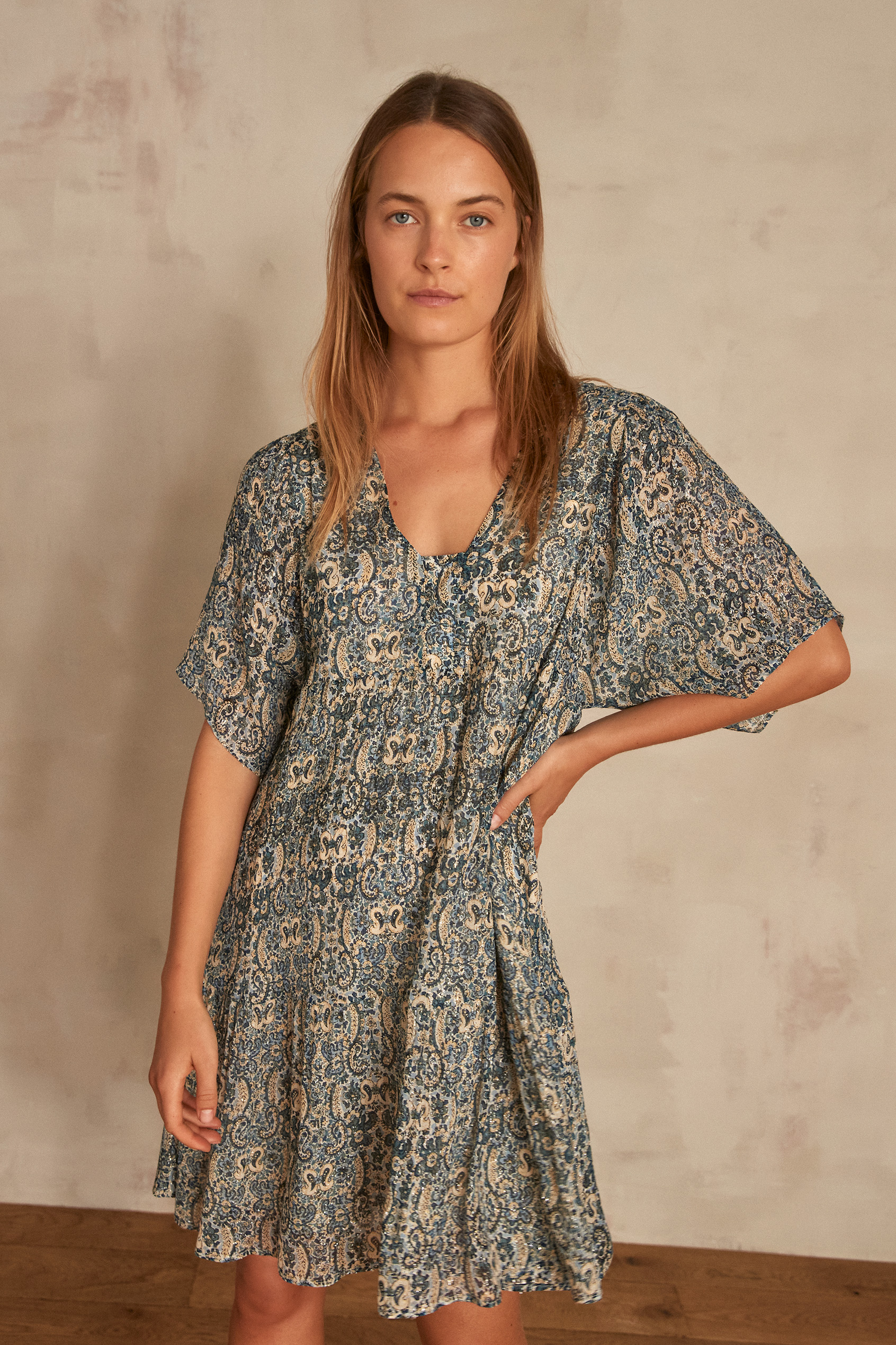 Sezane robe laureline hot sale