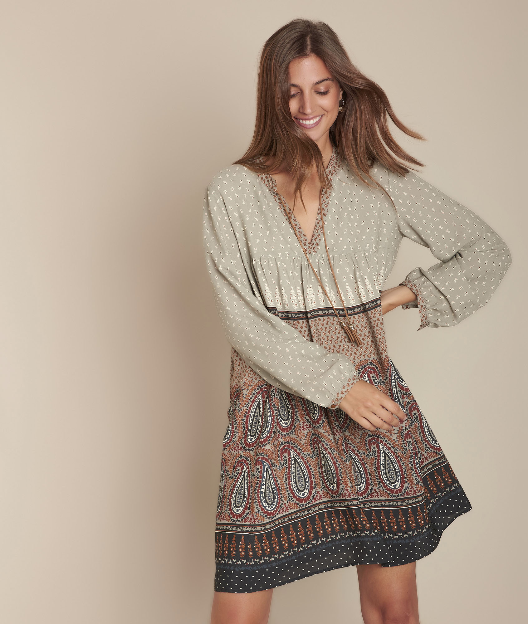 Ivanity paisley print dress Women 